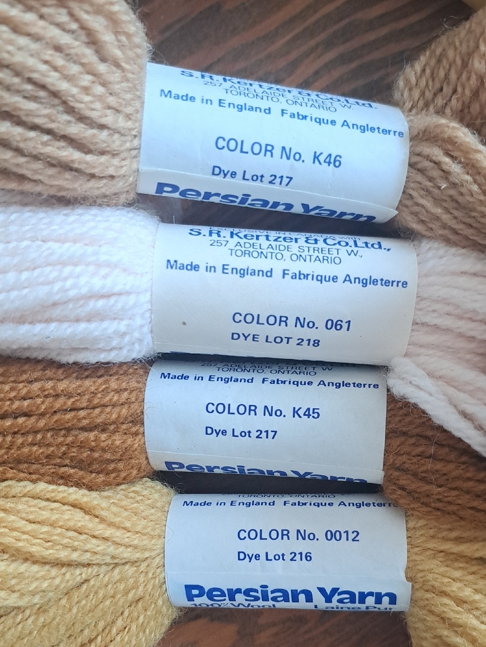 100% Wool Brown Lot, 200g - Picture 7 of 9